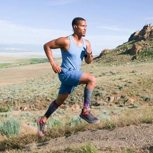 Shokz OpenRun belaidės ausinės pilkos spalvos S803GY