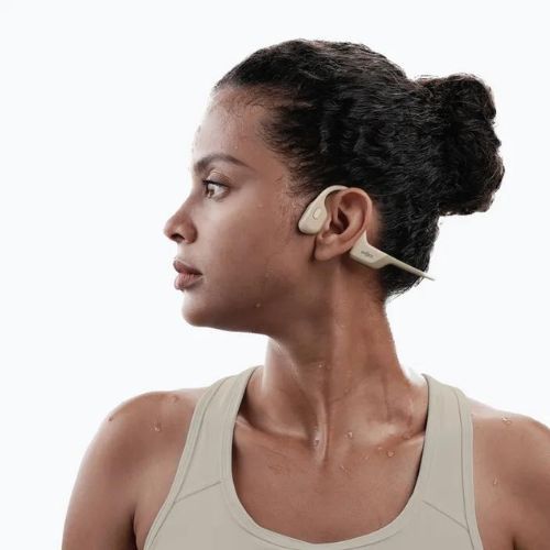 Shokz OpenRun Pro belaidės ausinės smėlio spalvos S810BE