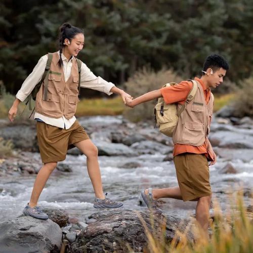 Shokz OpenRun Pro Mini belaidės ausinės smėlio spalvos S811BE