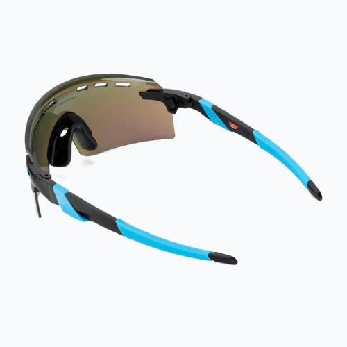 Oakley Encoder Strike Vented matinės juodos/prizm safyro spalvos dviratininkų akiniai 0OO9235