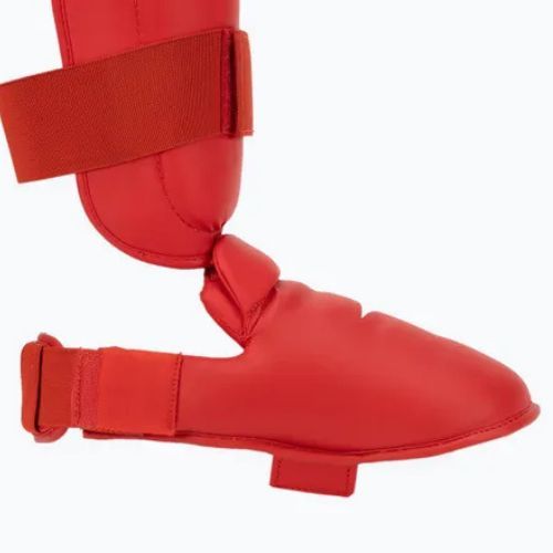 Mizuno Instep raudonos spalvos paminkštintos blauzdikaulio ir pėdos apsaugos 23EHA10062