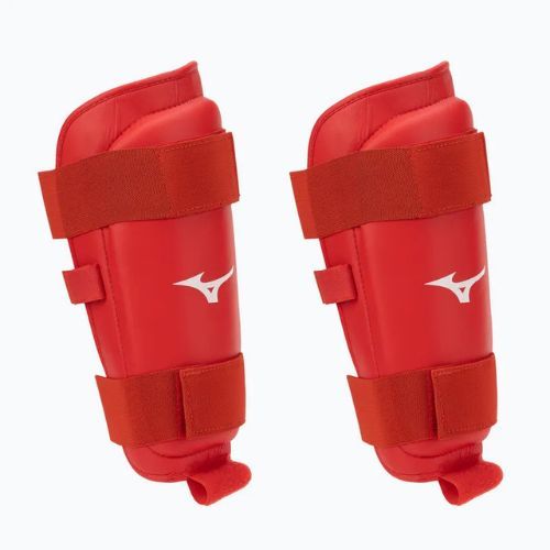 Mizuno blauzdikaulių apsaugos raudonos spalvos 23EHA10262