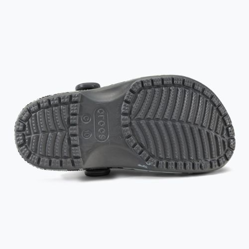 Crocs Classic Camo Clog T grey vaikiškos šlepetės 207593-097