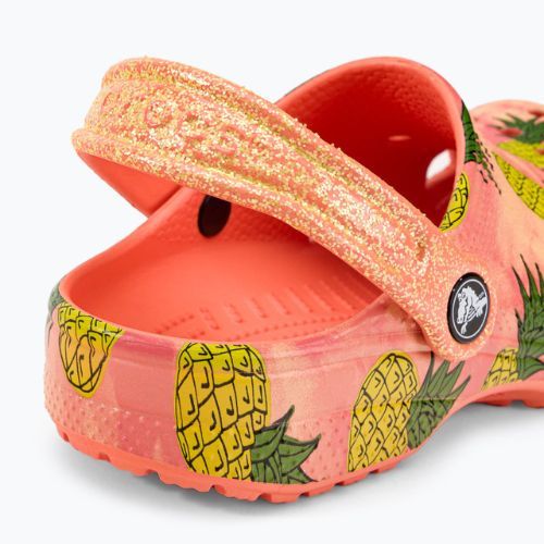 Vaikiškos Crocs Classic Pool Party Clog K orange 207826-83E šlepetės