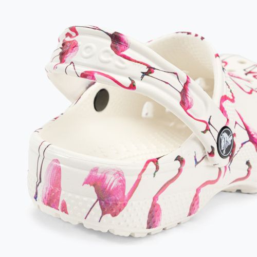 Vaikiškos Crocs Classic Pool Party Clog K white 207826-1CW šlepetės