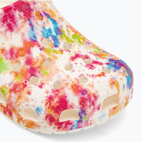 Vaikiškos Crocs Classic Tie-Dye Graphic Clog T white 206994-83B šlepetės