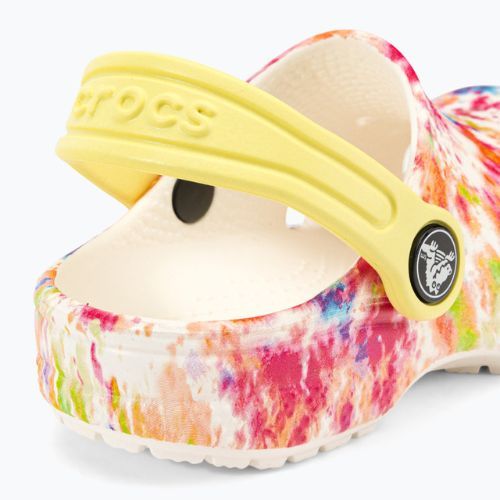 Vaikiškos Crocs Classic Tie-Dye Graphic Clog T white 206994-83B šlepetės
