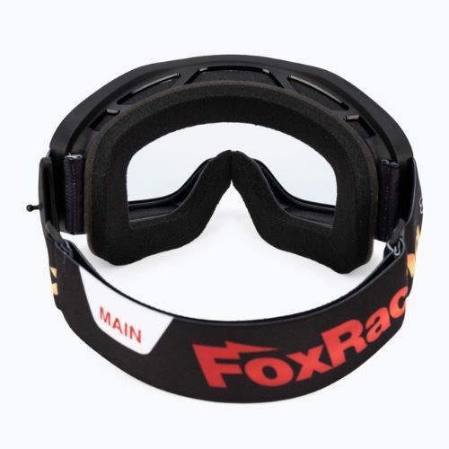 Dviračių sporto akiniai + stiklas Fox Racing Main Statk black / red / smoke 30427_017_OS