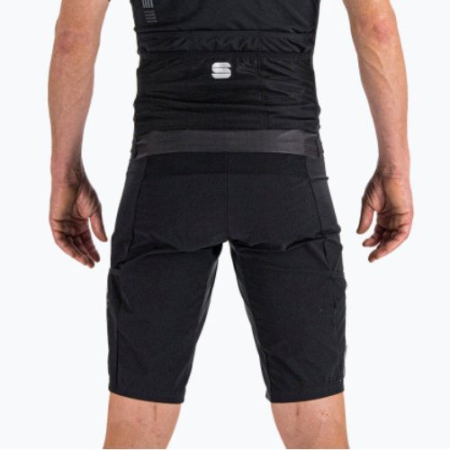 Vyriški Sportful Supergiara Overshort dviračių šortai juodi 1120507.002