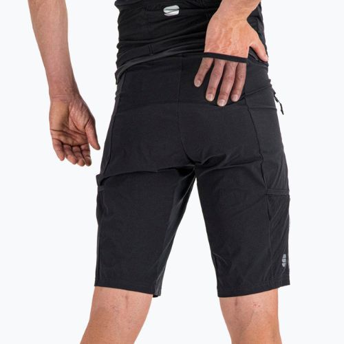 Vyriški Sportful Supergiara Overshort dviračių šortai juodi 1120507.002