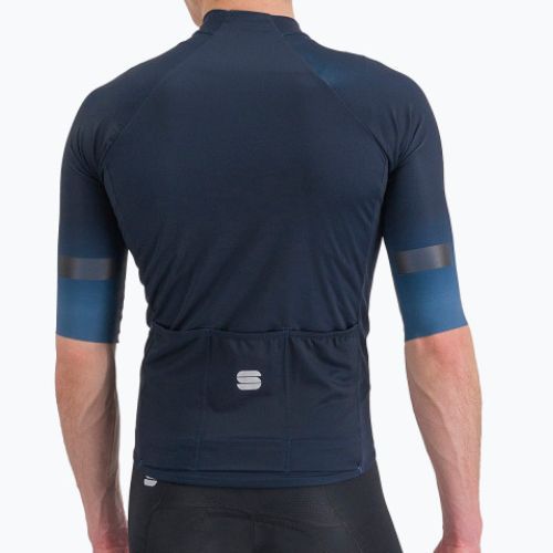 Vyriški Sportful Midseason Pro dviratininkų marškinėliai mėlyni 1122039.456