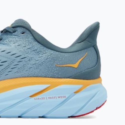 HOKA vyriški bėgimo bateliai Clifton 8 light grey 1119393-GBMS