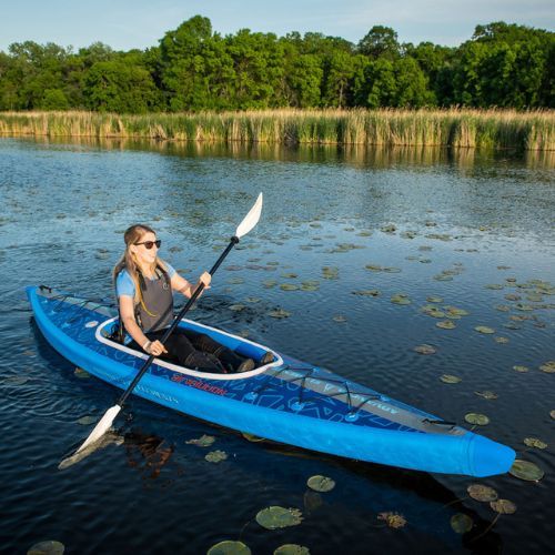 Advanced Elements AirVolution mėlyna/pilka 1 asmens pripučiama baidarė