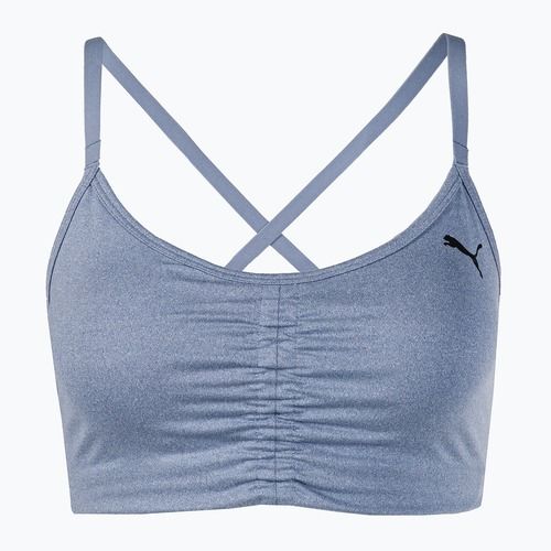 PUMA Low Impact Studio fitneso liemenėlė mėlyna 521602 19
