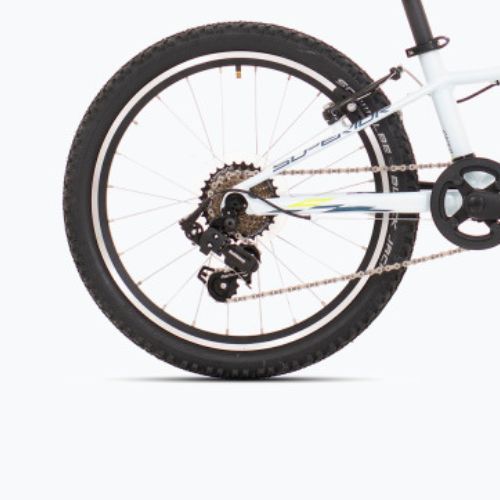 Vaikiškas dviratis Superior RACER XC 20 baltas 801.2023.20001