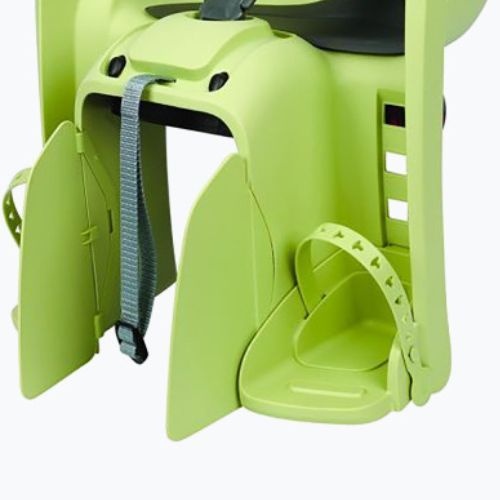 Polisport Groovy RS+ žalia FO galinio rėmo dviračių sėdynė 8640700009