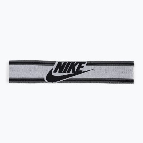 Vyriškas Nike elastinis galvos apdangalas baltai pilkas N1003550-147