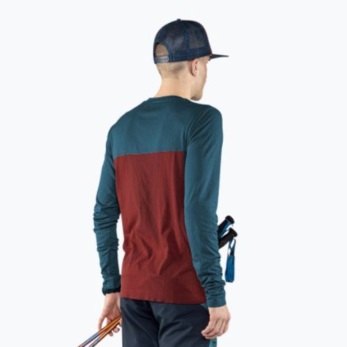 Vyriški marškinėliai DYNAFIT Traverse S-Tech, bordo spalvos 08-0000071606