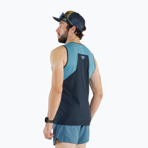 Vyriška bėgimo liemenėlė DYNAFIT Sky Tank tamsiai mėlyna 08-0000071651