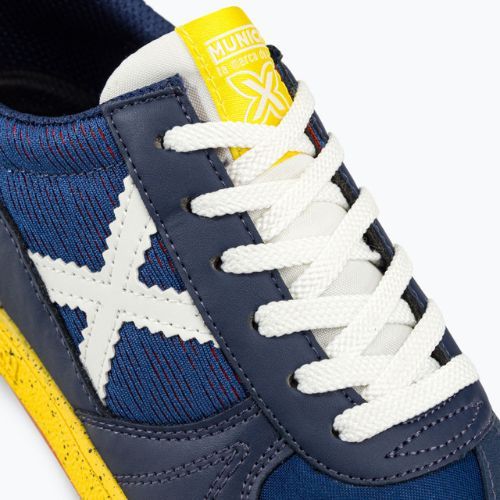 Futbolo bateliai MUNICH G-3 Indoor mėlyni