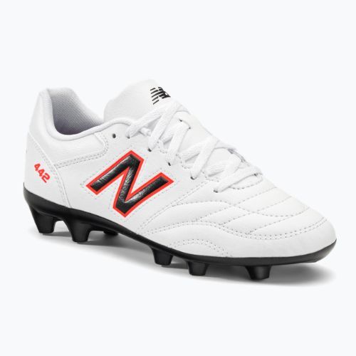 Vaikiški futbolo bateliai New Balance 442 V2 Academy FG balti JS43FWD2.M.035