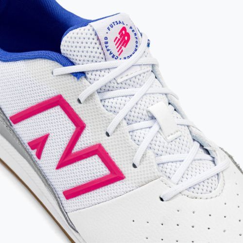 Vaikiški futbolo bateliai New Balance Audazo V6 Command IN balti
