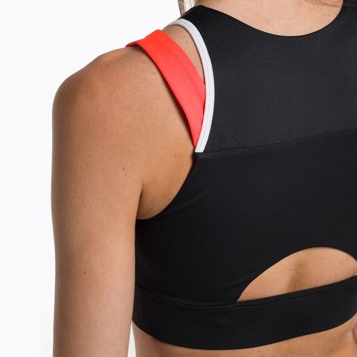 New Balance Shape Shield Crop bėgimo liemenėlė juoda WB21110NDF