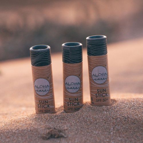 Aloha Care Aloha Sun Cream Stick SPF 50+ 20 g smėlio spalvos
