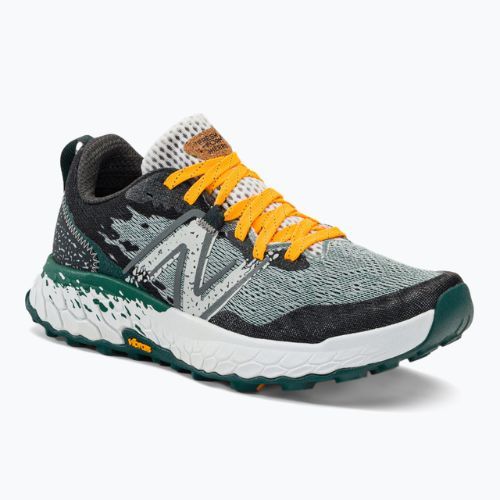 New Balance Fresh Foam Hierro v7 pilkai žali vyriški bėgimo bateliai MTHIERI7.D.080