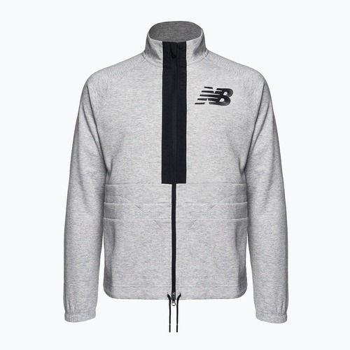New Balance Uni-Ssentials Moments pilka treniruočių striukė UJ31053SXY