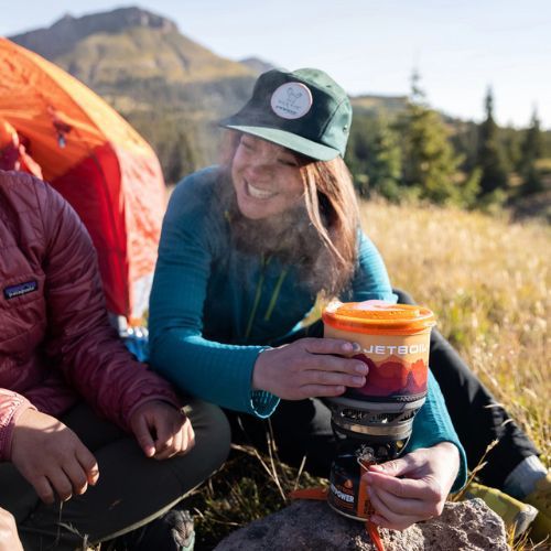 Jetboil Naujasis MiniMo kelioninių viryklių rinkinys oranžinis MNMOSS-EU