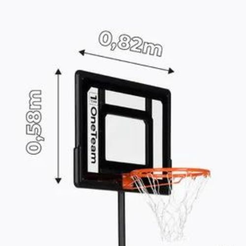 OneTeam krepšinio lenta BH03 balta OT-BH03B