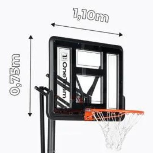OneTeam krepšinio lenta BH02 balta OT-BH02B