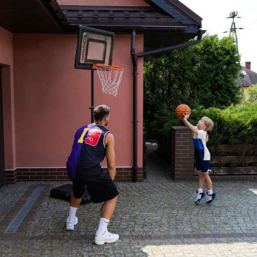 OneTeam vaikų krepšinio krepšys BH03 juodas OT-BH03