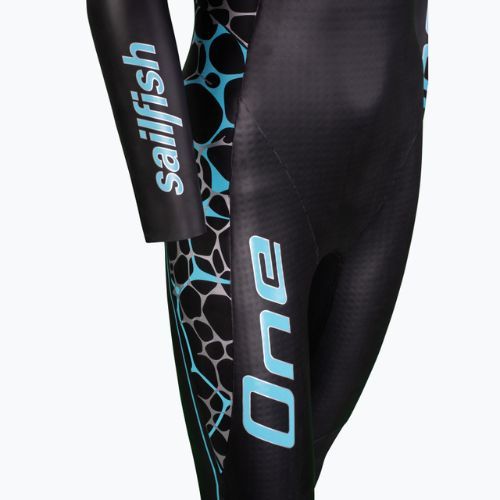 Sailfish One 7 moteriškas triatlono hidrokostiumas juodas