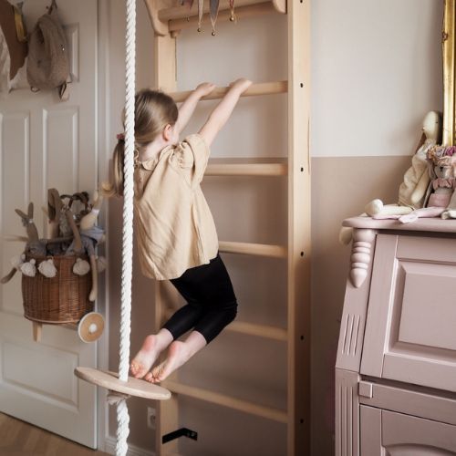 BenchK gimnastikos kopėčios rudos BK-112+A204