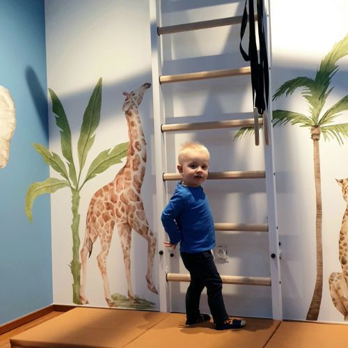 BenchK gimnastikos kopėčios baltos BK-221W+A204