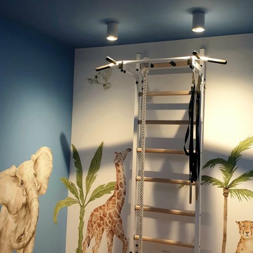 BenchK gimnastikos kopėčios baltos BK-221W+A204