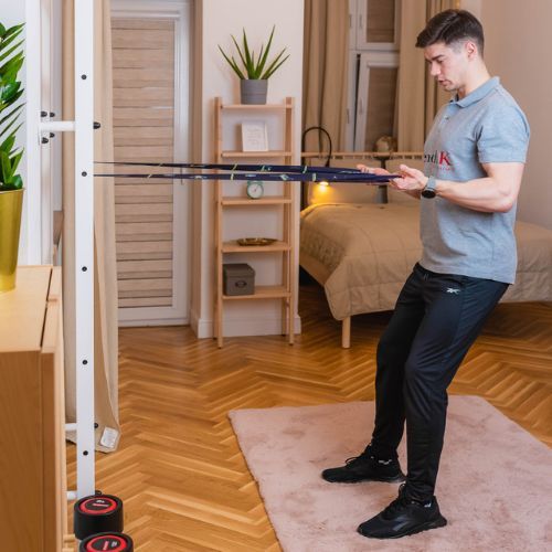 BenchK gimnastikos kopėčios baltos BK-700W