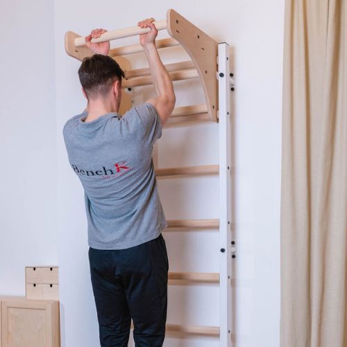 BenchK gimnastikos kopėčios baltos BK-711W