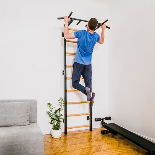 BenchK gimnastikos kopėčios juodos BK-721B