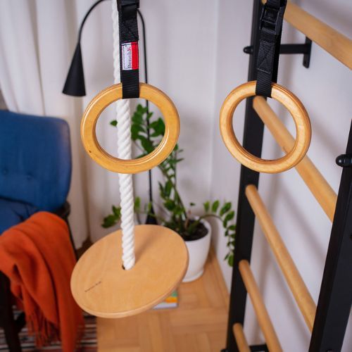 BenchK gimnastikos kopėčios juodos BK-721B+A076