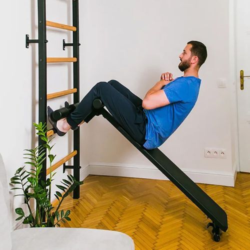 BenchK gimnastikos kopėčios juodos BK-723B