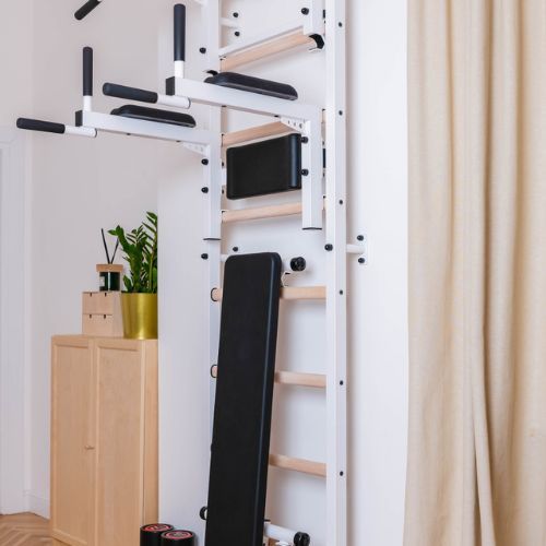 BenchK gimnastikos kopėčios baltos BK-733W