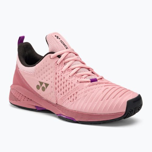 Moteriški teniso batai YONEX Sonicage 3 pink/beige