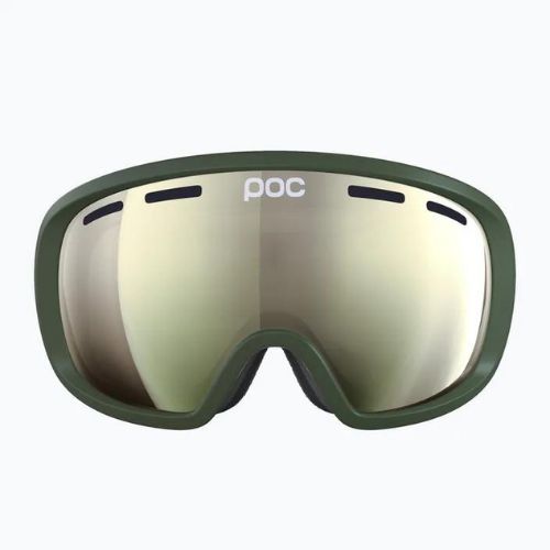 POC Fovea epidote green/partly sunny ivory slidinėjimo akiniai