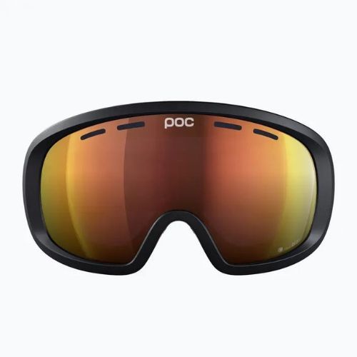 POC Fovea Mid uranium black/partly sunny orange slidinėjimo akiniai