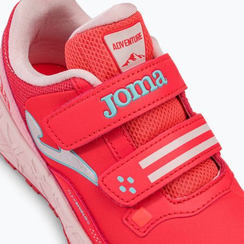 Joma J.Adventure 2210 oranžiniai-rožiniai vaikiški bėgimo bateliai JADVW2210V