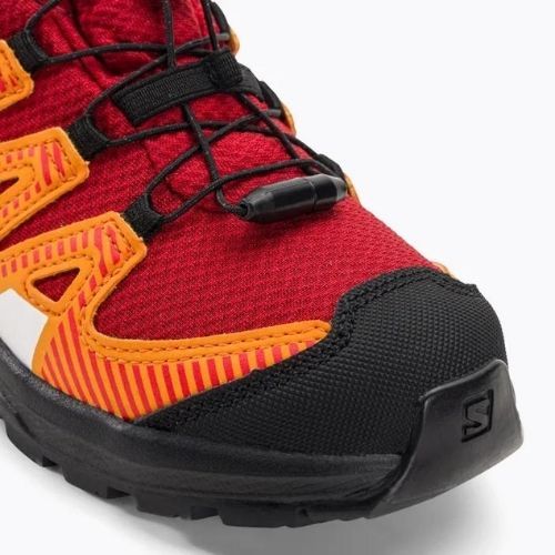 Salomon Xa Pro V8 CSWP red/black/opeppe vaikiški trekingo batai