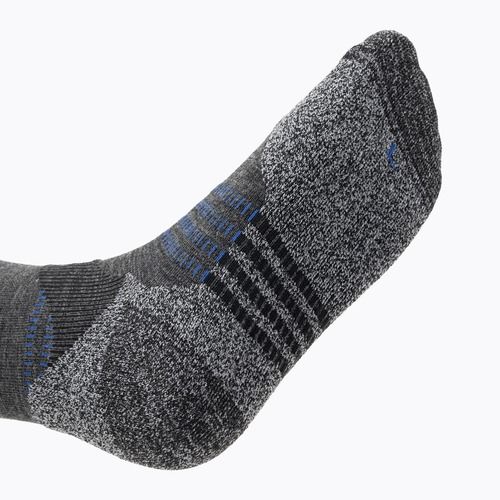 Salomon X Ultra Access Crew 2 poros trekingo kojinių antracito/juodos spalvos